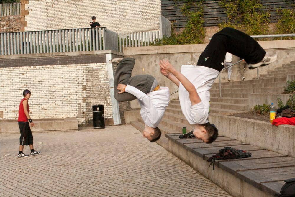 ilustrasi olahraga parkour (Flickr.com/JohnDoesPictures)