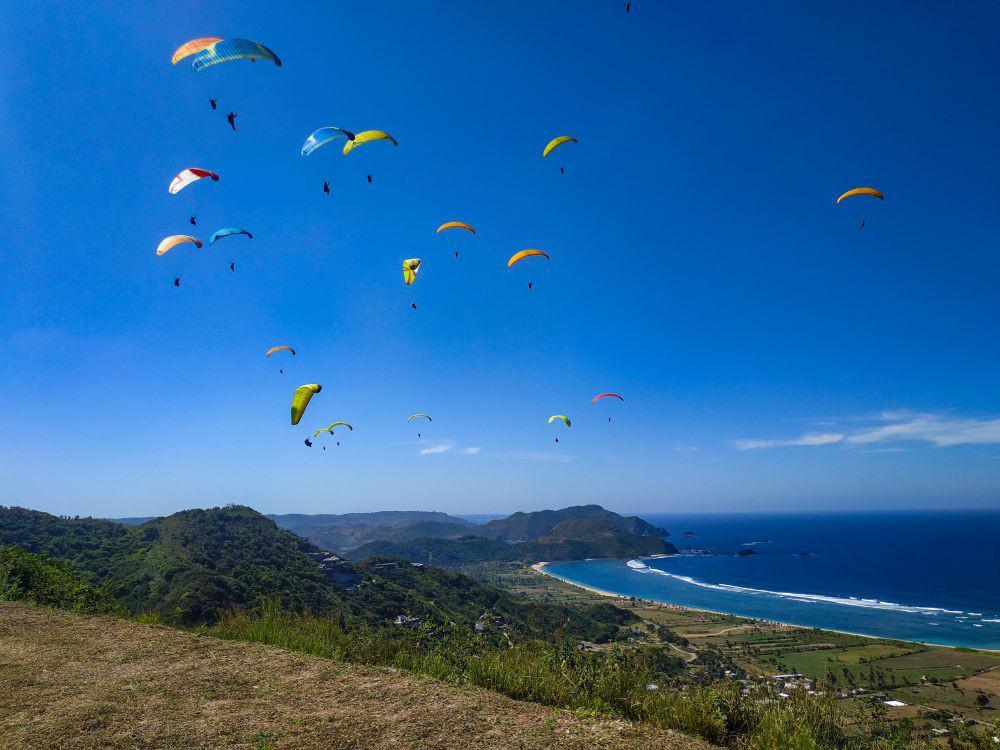 80 Atlet Ikuti Kejuaraan Dunia Paralayang di Lombok