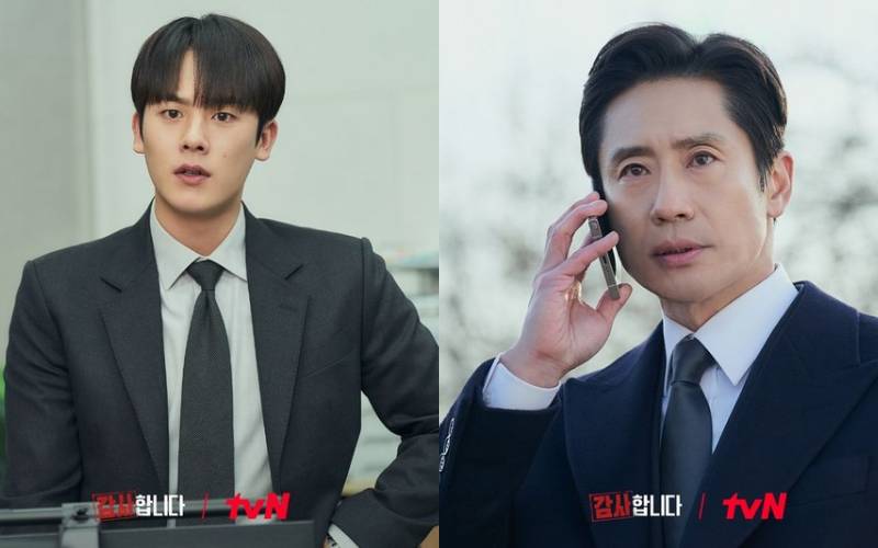Lee Jung Ha dan Shin Ha Kyun di drama The Auditors (instagram.com/tvn_drama)