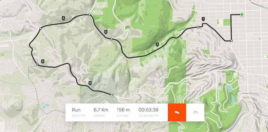 ilustrasi aplikasi Strava (dok. Strava)