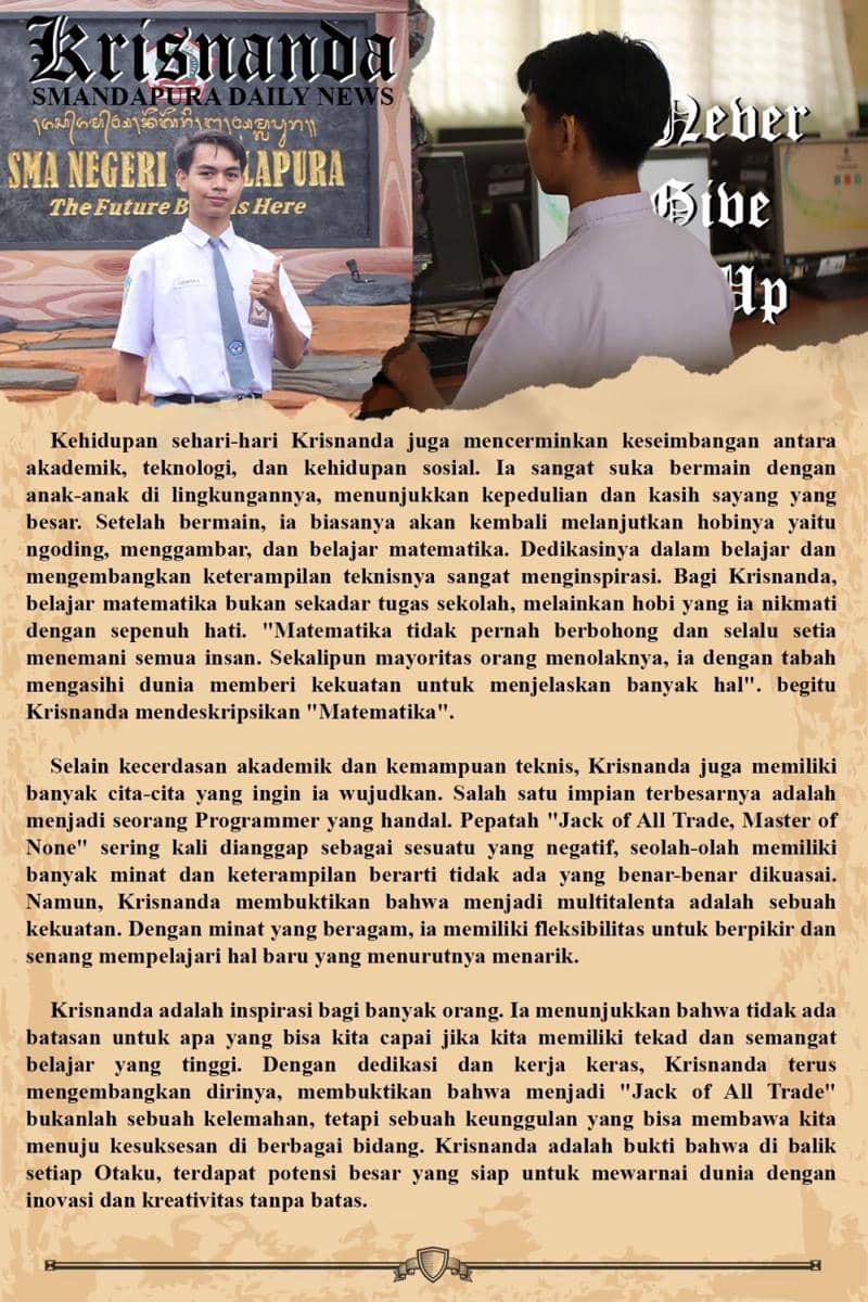 IDN Times Xplore/Aksara Smandapura_SMA Negeri 2 Amlapura