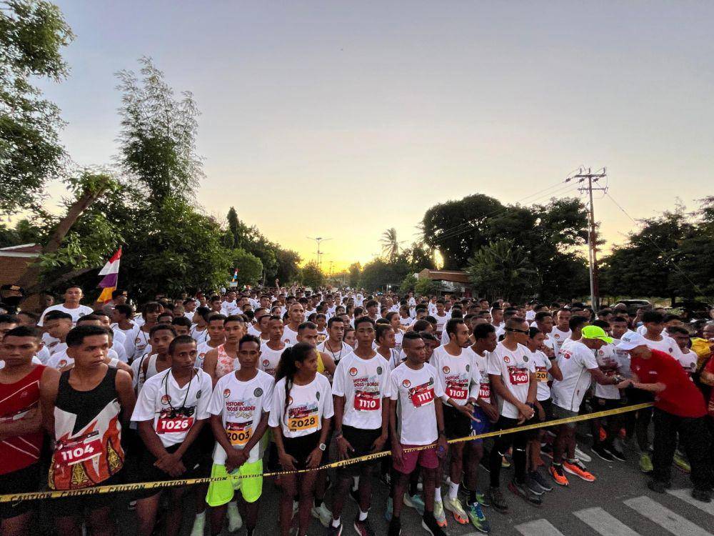 Historic Cross Border Indonesia-Timor Leste 2024. (dok. KBRI Dili)