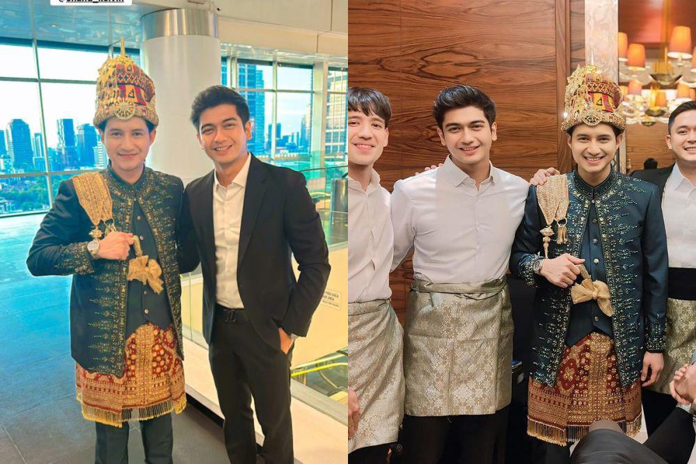 7 Potret Teuku Ryan Jadi Groomsman pada Pernikahan Chand Kelvin