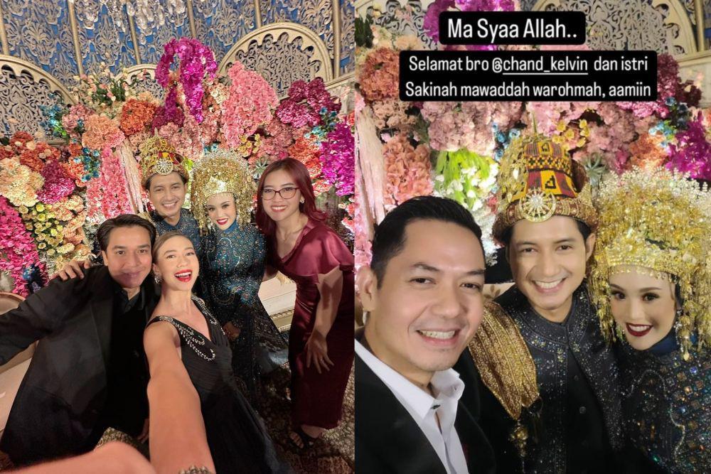 Tamu Artis di Resepsi Pernikahan Chand Kelvin, Dude hingga Jedar