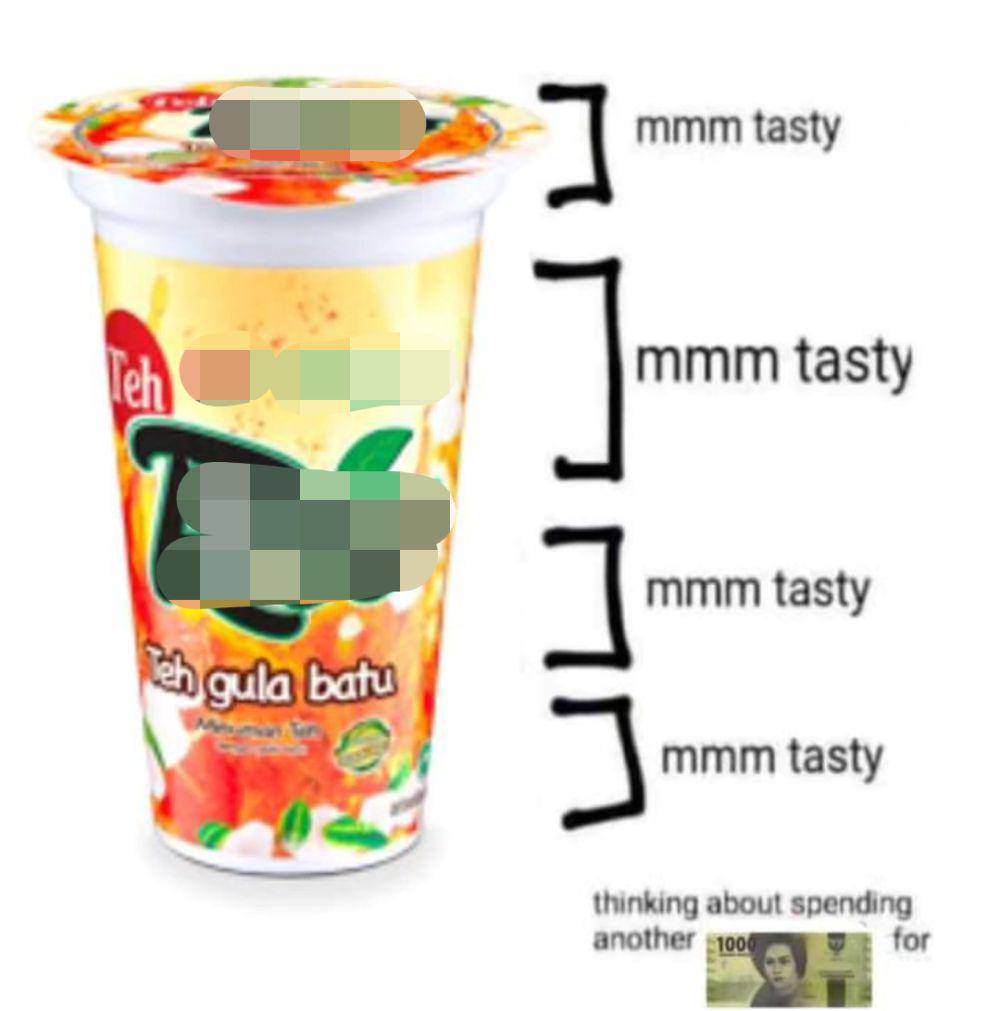meme bagian minuman (instagram.com/pos.total)