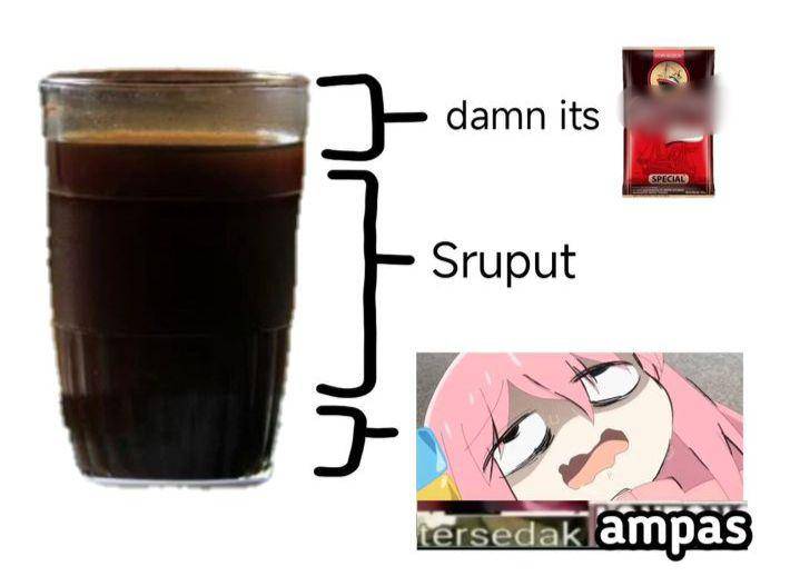 meme bagian minuman (instagram.com/gadgetgabut)