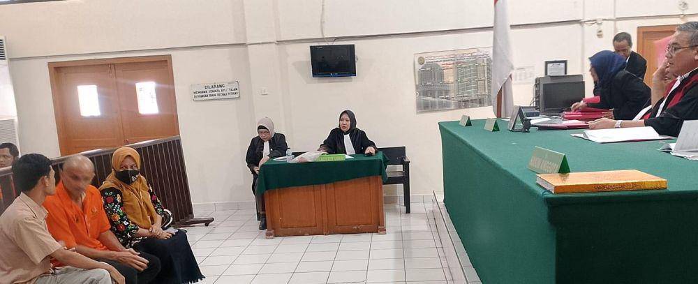 Pembacaan vonis WNA asal Rusia (Dok: istimewa)