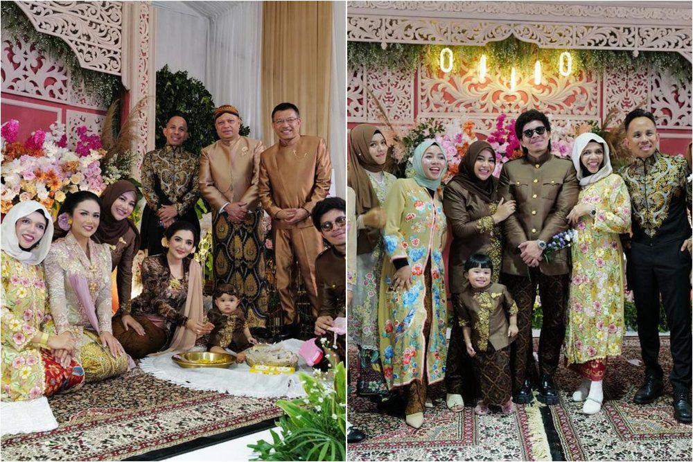 10 Potret Gen Halilintar di Acara Tedak Siten Azura