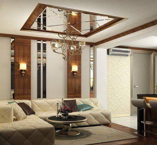 Ide langit-langit rumah unik (Pinterest.com/Chique Home Living)