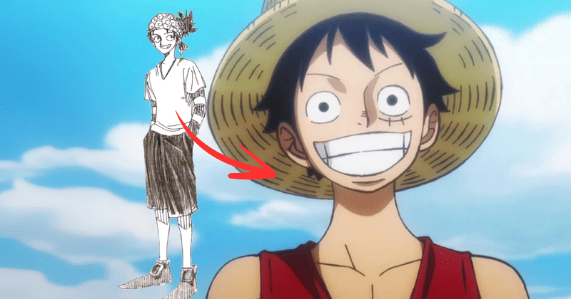 Monkey D. Pao dan Monkey D. Luffy. (Berbagai sumber)