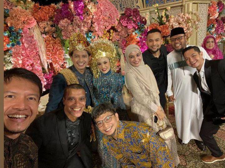 Tamu resepsi Chand Kelvin (Instagram.com/dimas_seto