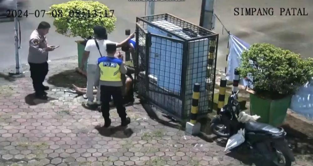 2 Pencuri Baterai Lampu Lalu Lintas di Palembang Positif Narkoba