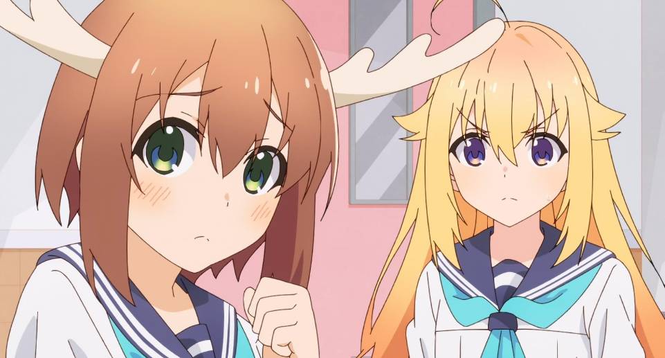 cuplikan dari anime My Deer Friend Nokotan (2024) (dok. Wit Studio/My Deer Friend Nokotan)