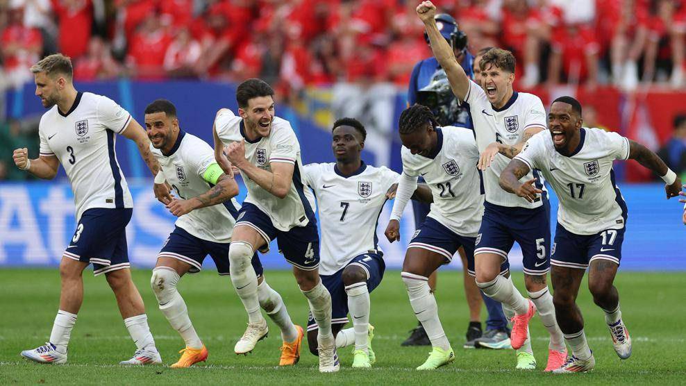 Timnas Inggris lolos ke semifinal usai mengalahkan Swiss lewat adu penalti (uefa.com)