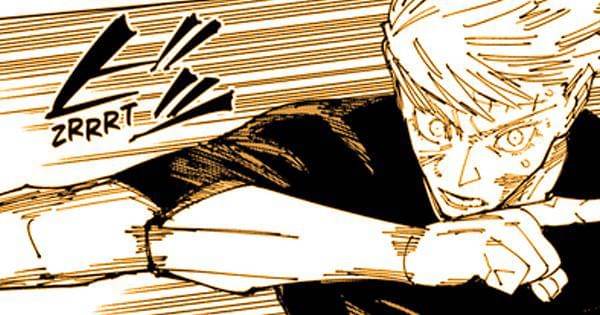 Yuta kesulitan memakai teknik Limitless ( Dok. Shueisha / Jujutsu Kaisen )
