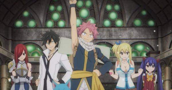 Tim Natsu menerima misi 100 tahun ( Dok. J.C.Staff / Fairy Tail: 100 Years Quest )