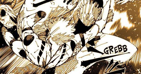 Yuta membanting Sukuna ( Dok. Shueisha / Jujutsu Kaisen )