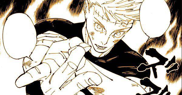 Yuta mulai menembakkan Hollow Purple ( Dok. Shueisha / Jujutsu Kaisen )