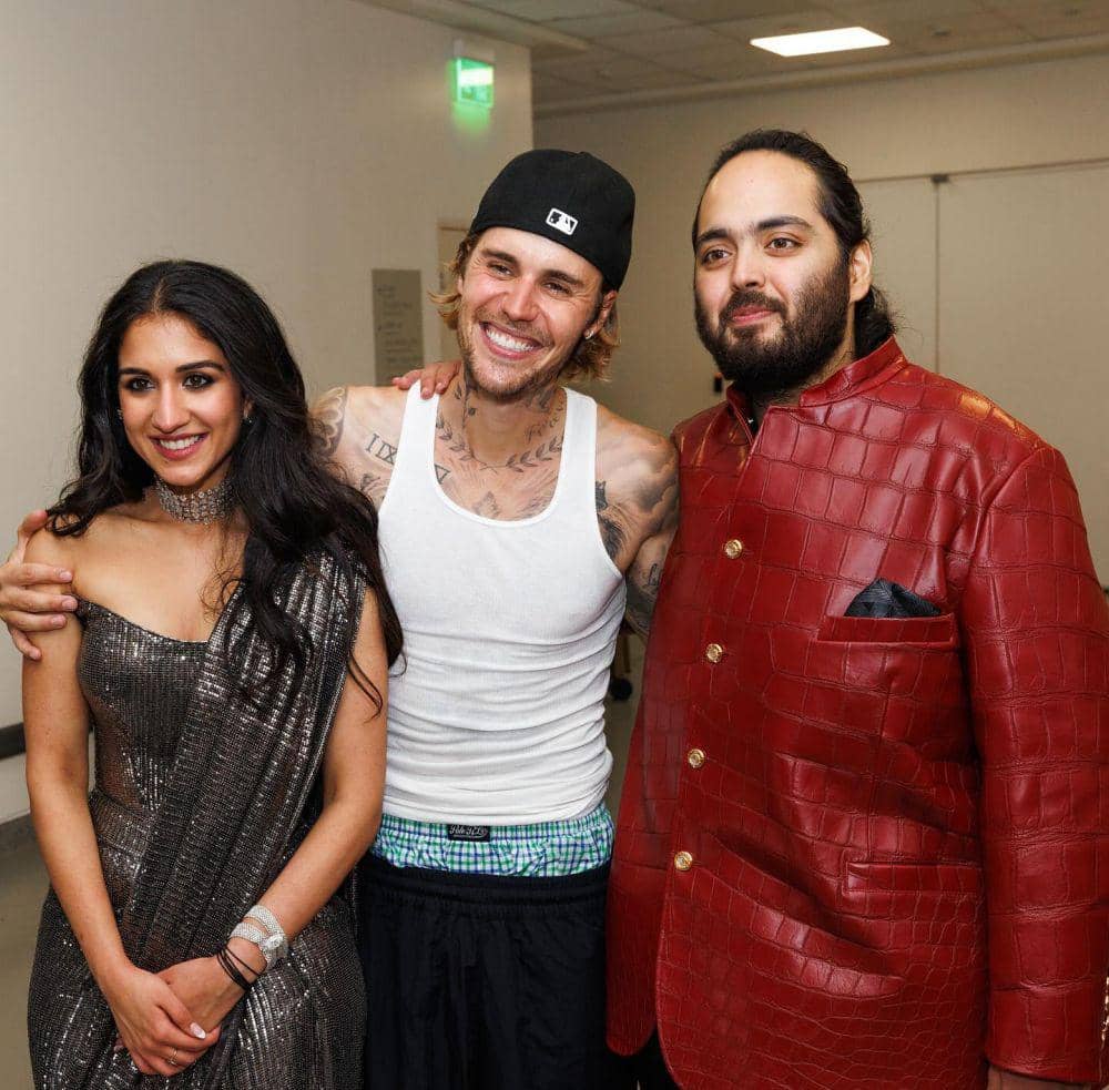 potret Justin Bieber konser di prewedding anak Crazy Rich India (instagram.com/justinbieber)