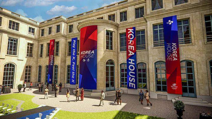 potret Korea House untuk Olimpiade Paris 2024 di Maison de la Chimie, Paris, Prancis (dok. Medium.com)