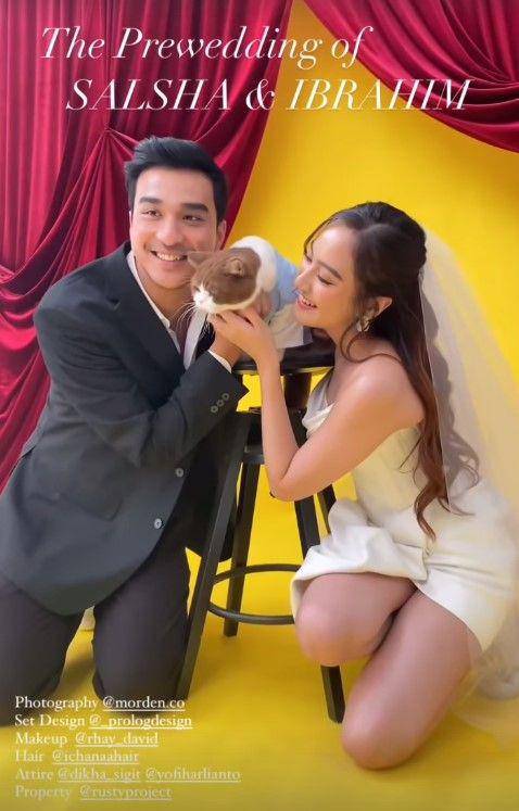 Prewedding Salshabilla dan Ohim (Instagram.com/_prologdesign)