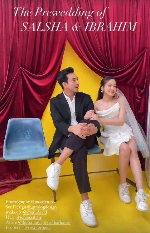 Prewedding Salshabilla dan Ohim (Instagram.com/_prologdesign)