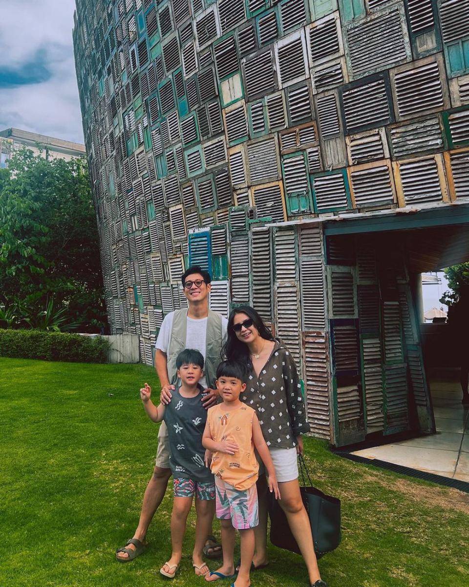 potret keluarga Putri Titian dan Junior Liem (instagram.com/putrititian)