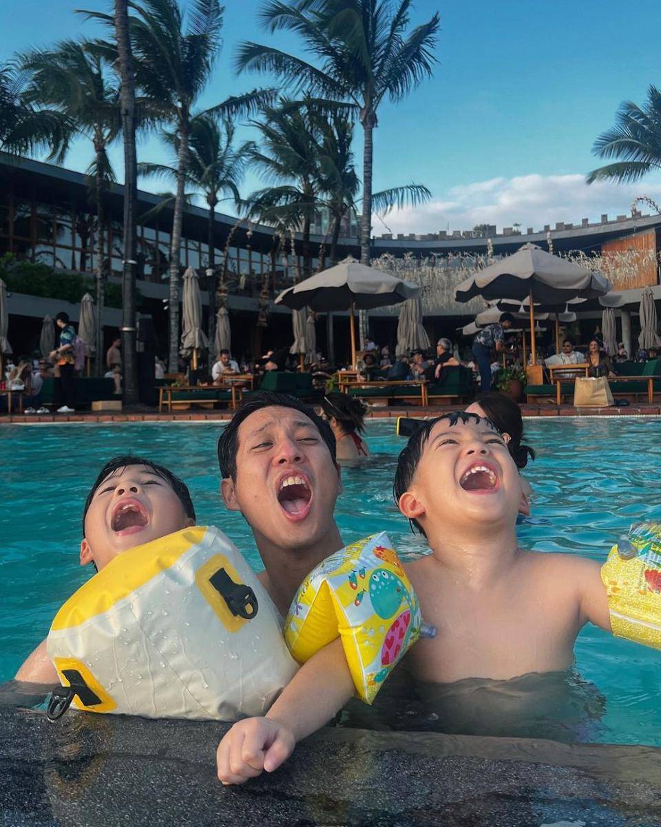 potret keluarga Putri Titian dan Junior Liem (instagram.com/putrititian)