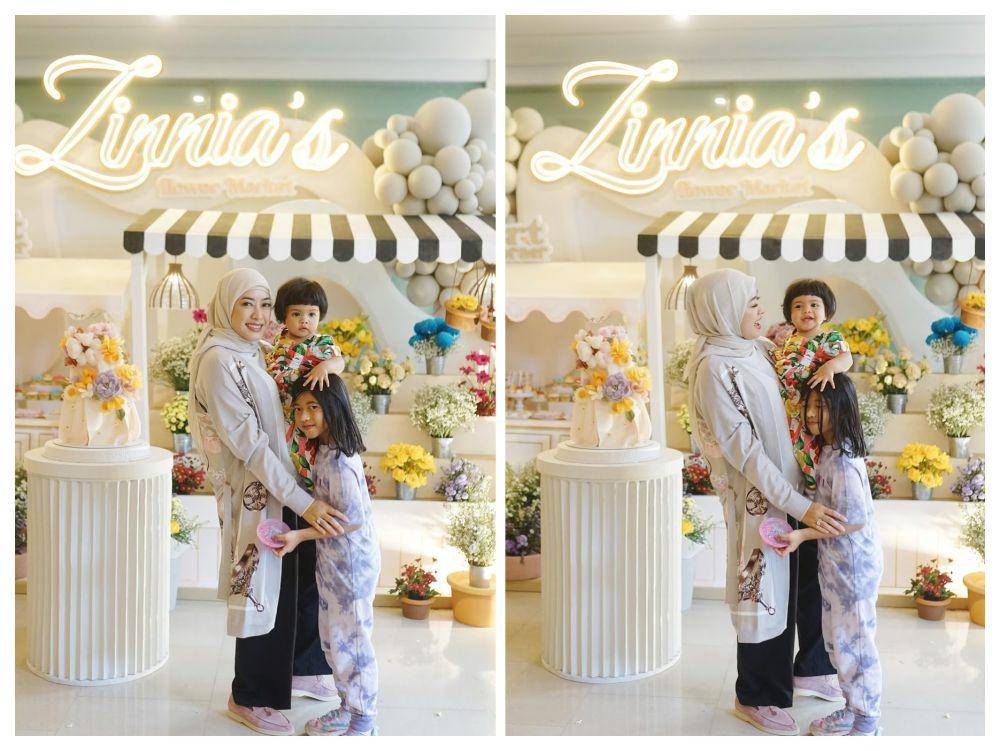 potret Aliya Rajasa di ulang tahun sang ponakan (instagram.com/ruby_26)