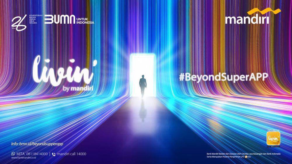 Bank Mandiri terus berinovasi dalam memberikan kemudahan bagi nasabah melalui peluncuran fitur terbaru di beyond super app Livin’ by Mandiri. (dok. Mandiri)