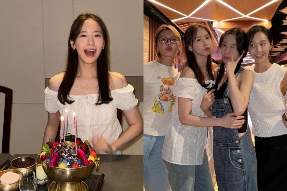 7 Potret Ulang Tahun Yoona ke-34 bareng Member SNSD, Bestie Forever!
