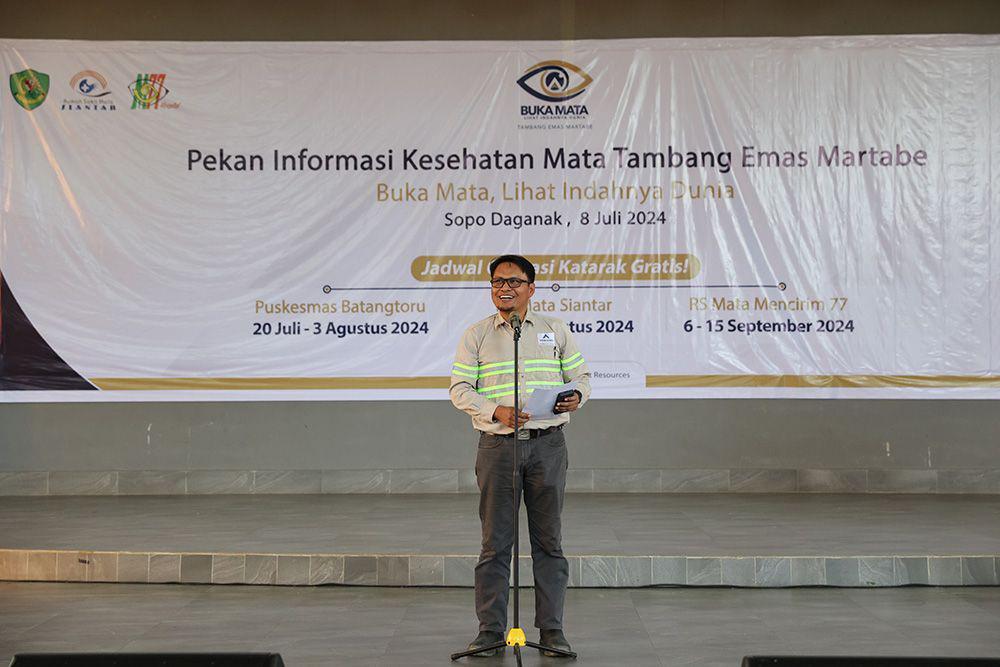 Tambang Emas Martabe Gelar Operasi Katarak Gratis, Catat Jadwalnya
