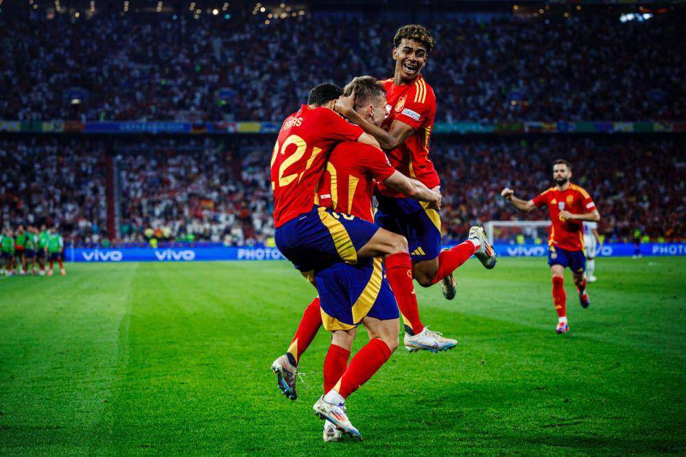 Lamine Yamal membela timnas Spanyol di semifinal Euro 2024 (X.com/SEFutbol)