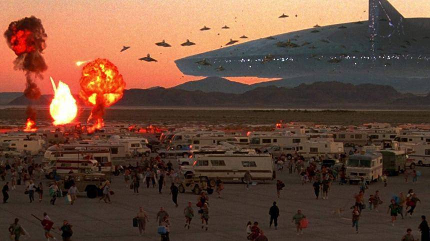 Scene di film Independence Day.(dok.20th Century Fox/Independence Day)