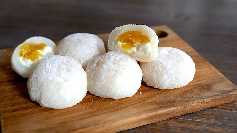 Resep Mochi Isi Selai Nanas yang Simpel dan Teksturnya Lembut