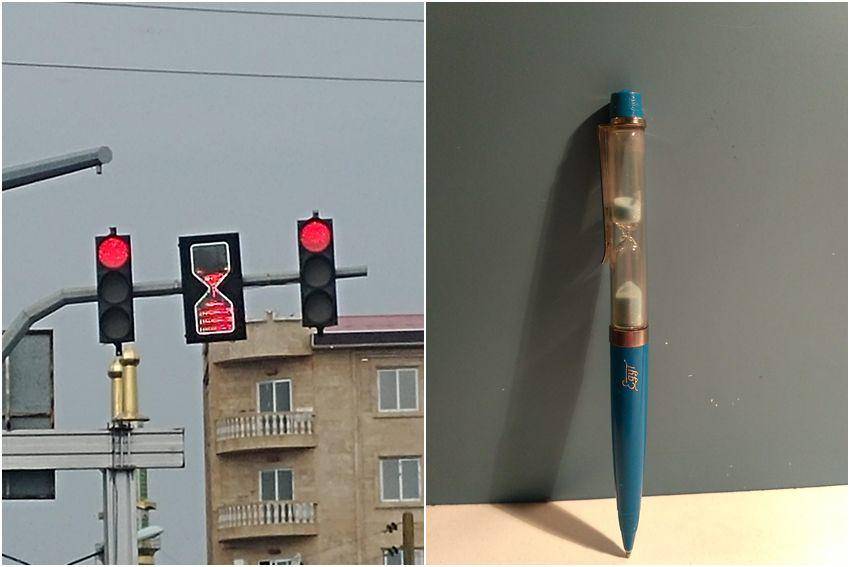 8 Benda Unik Bertema Jam Pasir, Ada Lampu Merah?