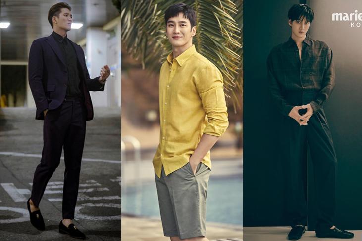 12 Gaya Ahn Bo Hyun Pakai Kemeja, Casual hingga Formal