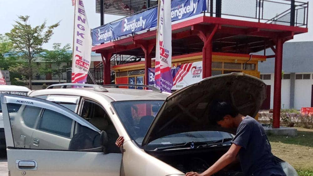Bengkelly, bengkel dengan multilayanan di rest area Tol Trans Jawa (dok. Bengkelly)