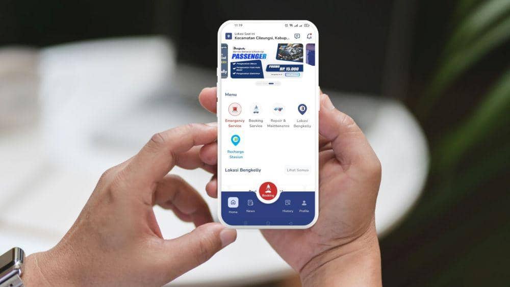 Aplikasi Bengkelly (dok. Bengkelly)