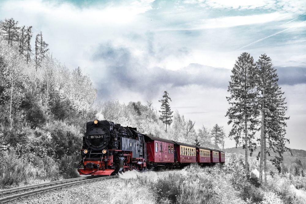 Ilustrasi Kereta The Canadian (pixabay.com/anncapictures)
