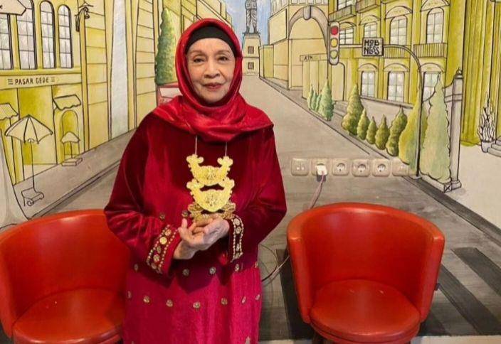 Bunda Elly Rudy, Maestro Tari Sumsel pencipta Tari Tanggai (Dokumen)