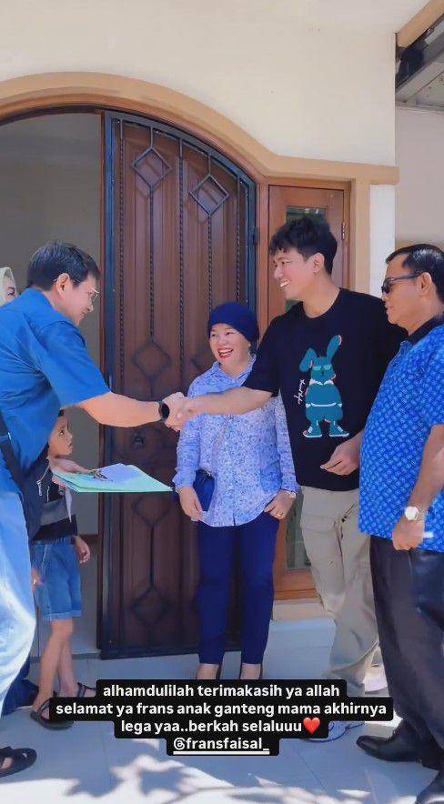 rumah baru Frans Faisal (Instagram.com/dewizuhriati)