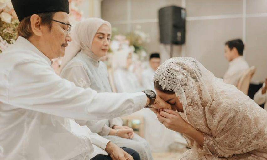 potret pengajian jelang nikah Salshabilla Adriani (instagram.com/aisyah.souvenir)