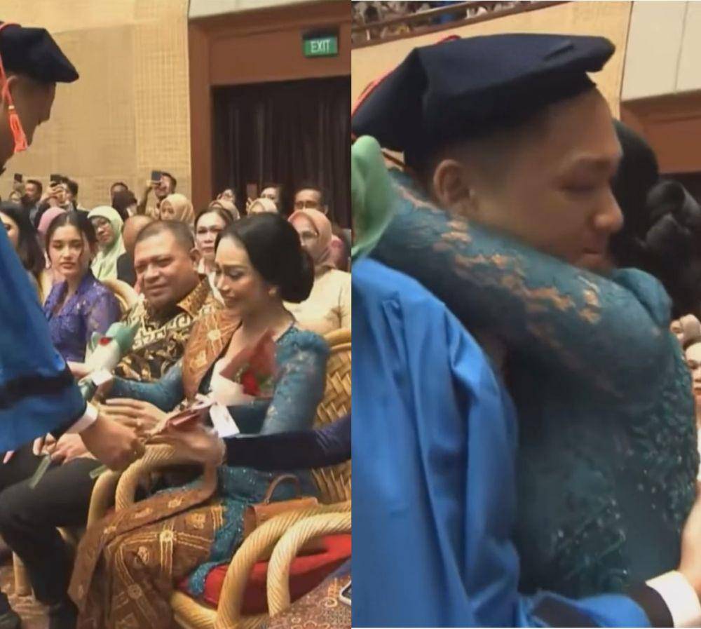 potret Azriel Hermansyah wisuda (youtube.com/binustvchannel)