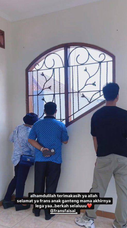 rumah baru Frans Faisal (Instagram.com/dewizuhriati)