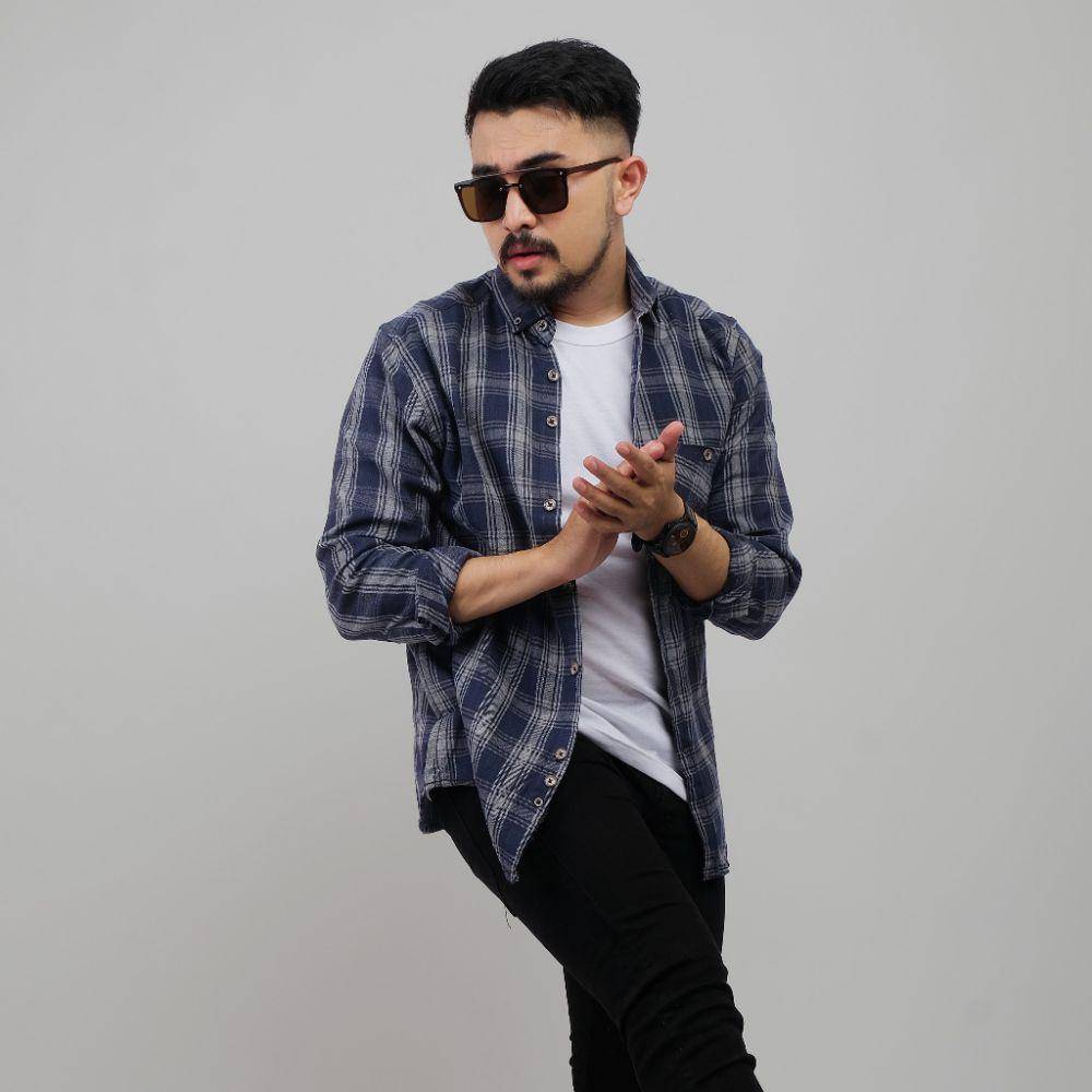 DGM Fashion Kemeja Flanel (shopee.co.id/DGM Fashion Official Shop)