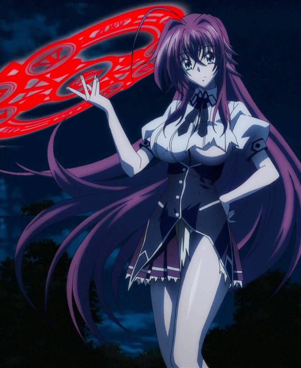 Rias Gremory - High School DxD. x.com/@RealHero93