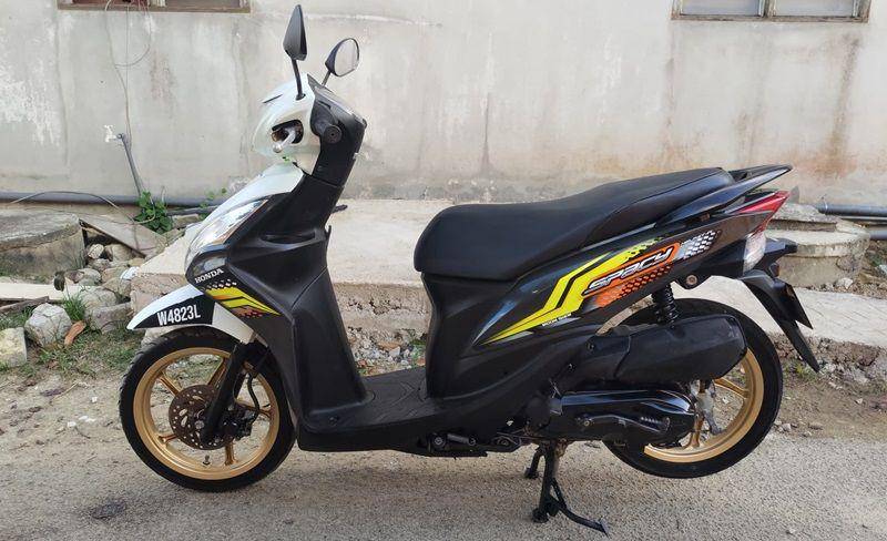 Honda Spacy (facebook.com/Motor Murah di Kelantan)