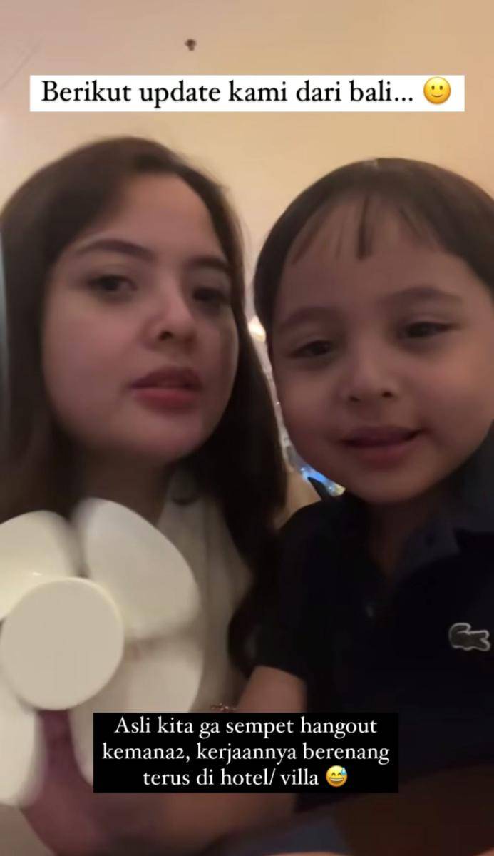 potret Tasya Kamila dan keluarga staycation di Bali (instagram.com/tasyakamila)