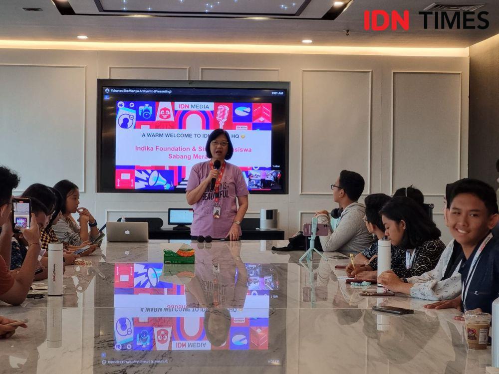 Yayasan Sabang Merauke Kunjungi IDN Times, Ingin Belajar Jurnalistik